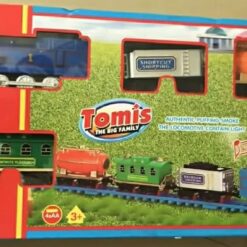 Tomis The Big Family Train Track Toy Set with Sound Intelligent, (Multicolor | TRAIN SET 2277-13)
